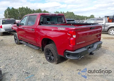 2020 Chevrolet Silverado 1500 4Wd Short Bed Custom Trail Boss z USA, uszkodzony, nr VIN 3GCPYCEF4LG252825